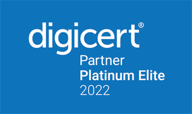 Wir sind Platinum Elite Partner von DigiCertu